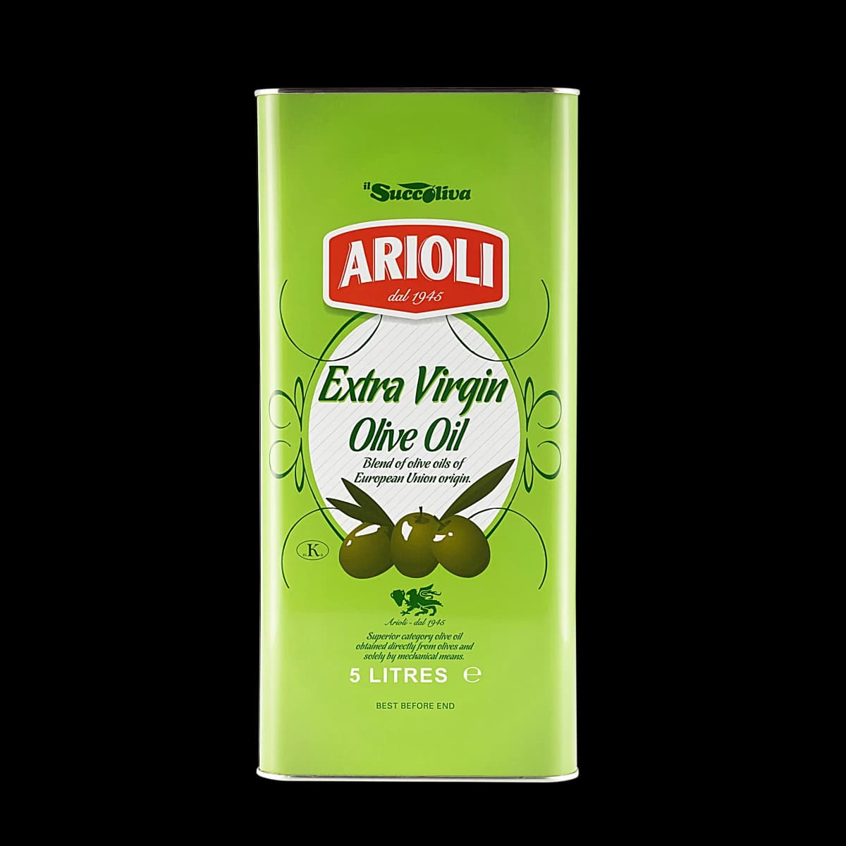 Succoliva - Extra Virgin Olive Oil - EU Blend (5 Lt)