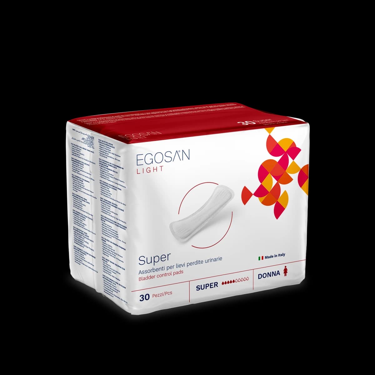 Sanitary Pads for Light Urinary Losses (Day-Night/Super Absorption) (Single Size)