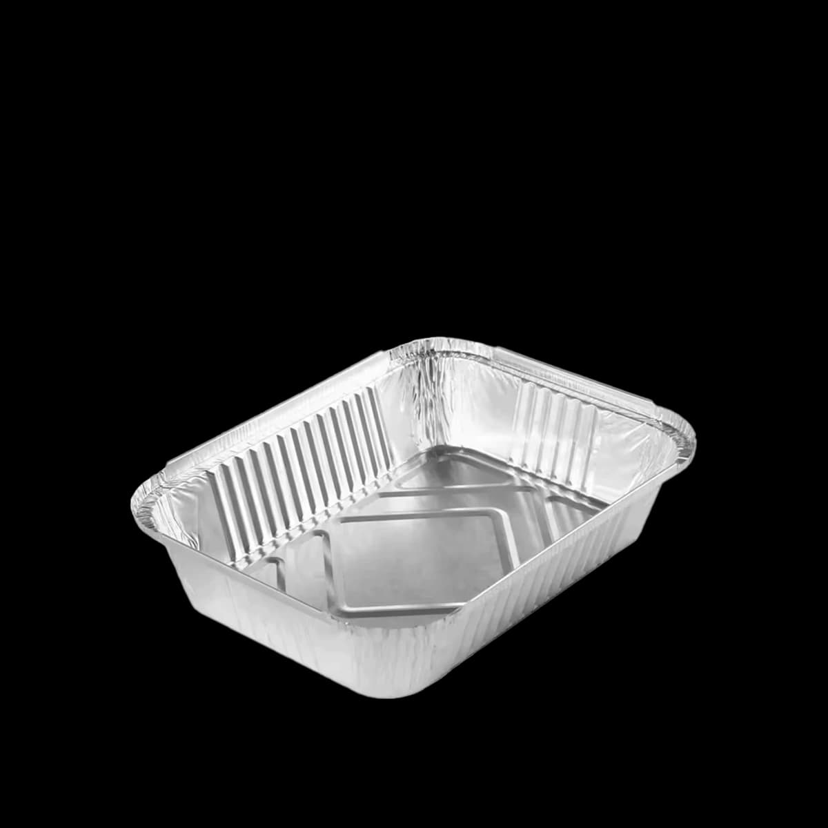 Rectangular Aluminium (Cap. 450ml) Disposable (1000 pcs)