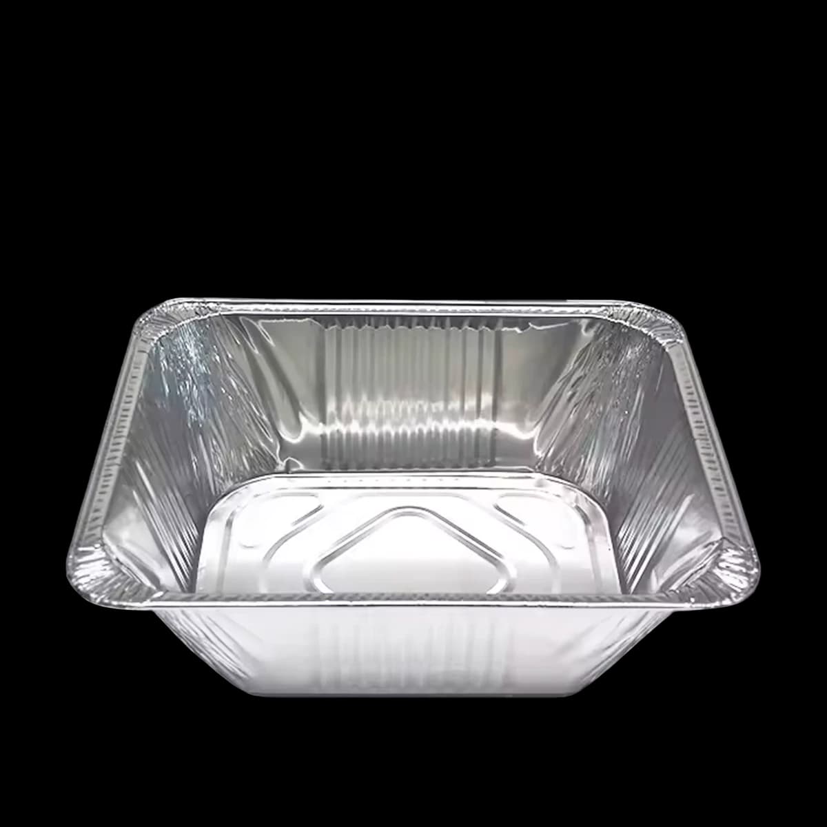 Wide Rectangular Aluminium (Cap. 5420ml) Disposable (100 pcs)