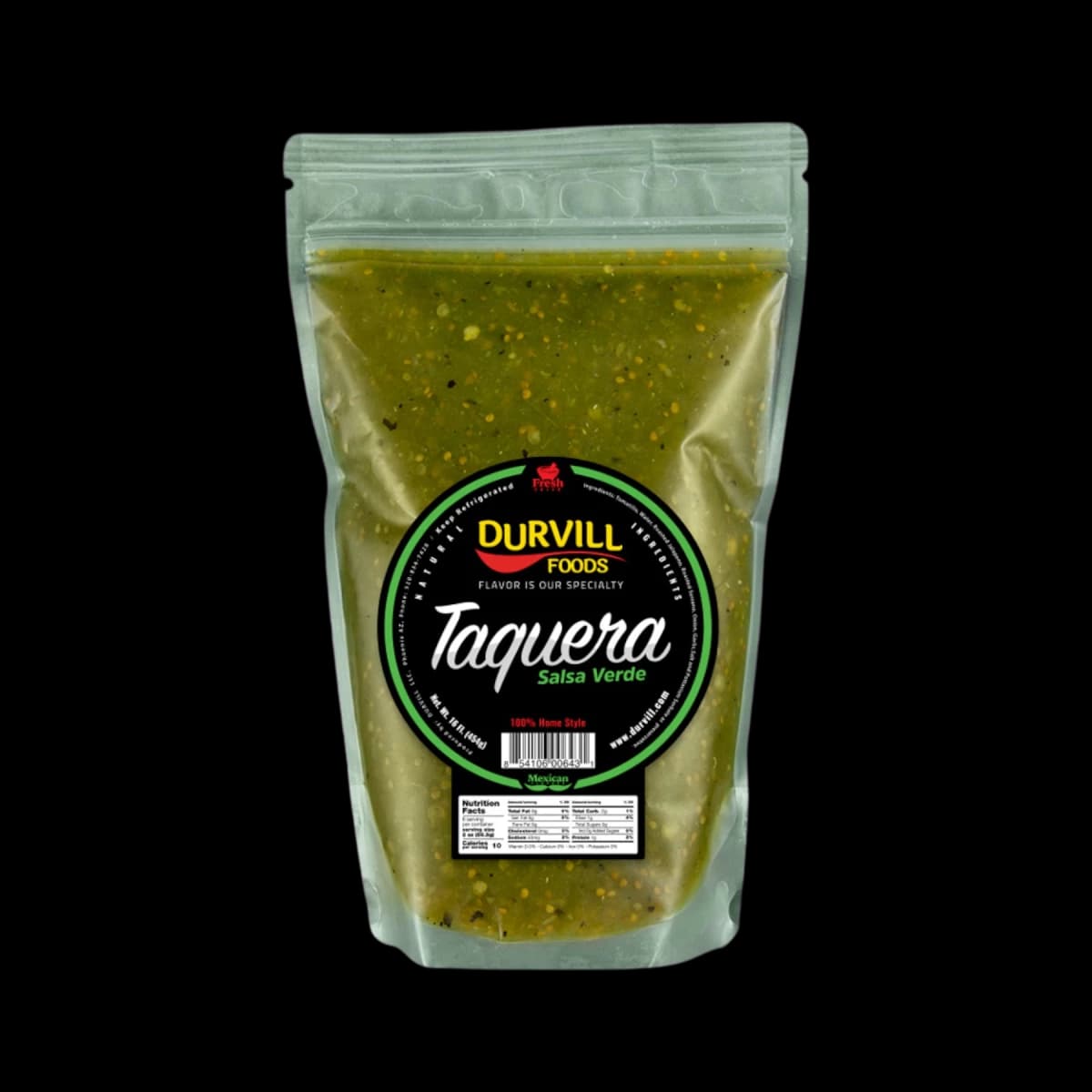 'Green Taquera' Mexican Sauce (450 grs)